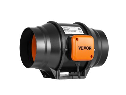 Kanálový ventilátor 152.4 mm 323.7 CFM, tichý ac motor, regulácia