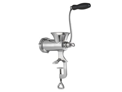 Ručný mlynček na mäso 304 nerez s upínacou svorkou, 2 sitká, plnička