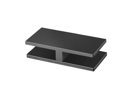 Sklenené svorky 4 ks obdĺžnikové nerez 304 pre sklo 0.31"-0.47" hr. 0.2"