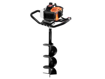 Benzínový zemný vrták 52CC 1450W, 8" vrtáky, predlžovacia tyč