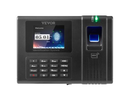 Biometrický záznamník odtlačok, rfid, pin, 5 kariet, bez poplatkov