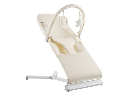 Detské húpacie lehátko skladacie 0–9 mesiacov, 2 polohy, otočný oblúk