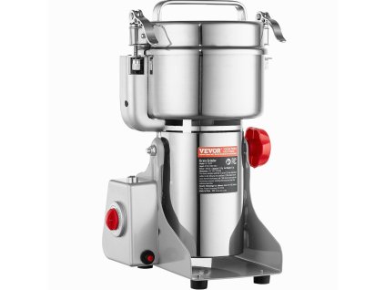 Elektrický mlynček na obilniny 1000g 3000W nerezový kyvadlový