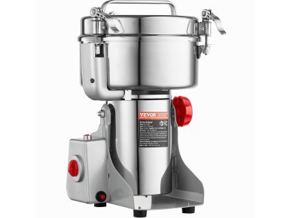 Elektrický mlynček na obilniny 2000 g 3400 w nerez na zrná a korenie