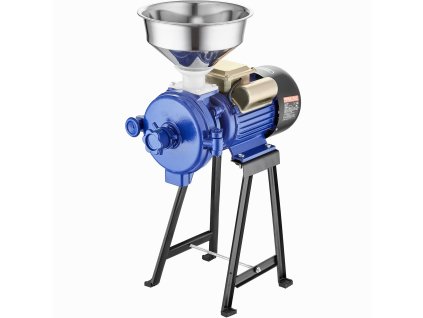 Elektrický mlynček na zrno 3000 W, nastaviteľná hrúbka, lievik