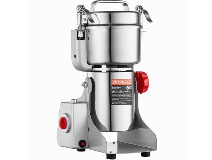 Elektrický mlynček na zrno 750 g 2000 W nerezový na korenie a kávu