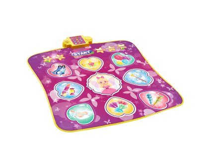 Elektronická tanečná podložka 9 tlačidiel, 3 módy, 8 úrovní, s hudbou