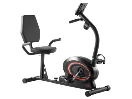 Ležací rotoped s magnetickým odporom, lcd a ťažkým zotrvačníkom