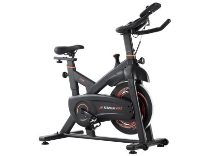 Stacionárny bicykel s magnetickým odporom, tichý remenový pohon, lcd