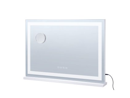 Zrkadlo na líčenie 3 farebné režimy bt usb stolné/nástenné 55.1 cm