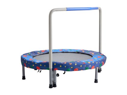 Detská trampolína 36" skladacia s madlom vnútorná/vonkajšia od 3 rokov