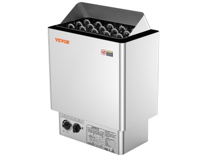 Elektrický piec do sauny 8 kW 400V 3N s časovačom 3h 8–12 m³ nerez 430