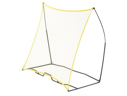 Futbalový odrazový panel 7×7FT, železo a polyester, prenosný