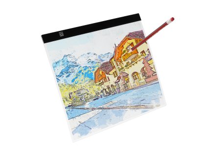 Led svetelná podložka b4 ultratenká usb napájanie prenosná pre umelcov