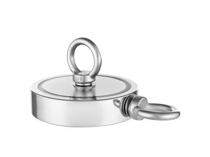 Magnet na lov rýb 2000 LBS/907 Kg dvojstranný neodýmový set s lanom