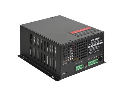 Napájací zdroj pre co2 laser 60W, konštantný prúd, rýchle chladenie