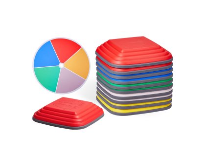 Nášľapné kamene pre deti 10 ks, nosnosť 220 lbs, protišmykové, pre 3+