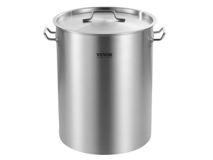 Nerezový hrniec 36 quart s košom, pokrievkou a držadlom na parenie