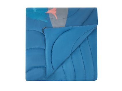 Nosená kempingová deka 1.9×1.32 m (75×52") potlačená s rukávmi