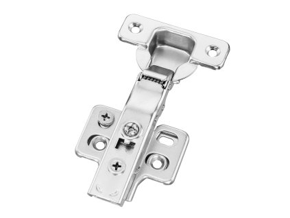 Pánty do bezrámových skríň 50 ks, tlmené dovieranie, 100° otvorenie