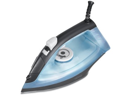 Parná žehlička 1600 W, hliník/ptfe plocha, 4 stupne, auto vypnutie