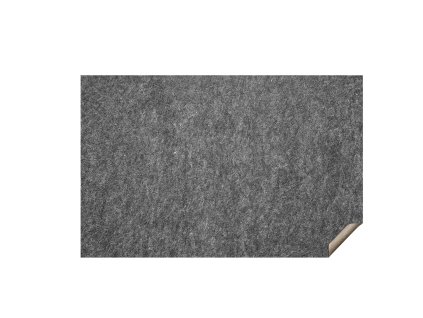 Podložka proti šmyku pod koberec 5'×8' 1/4" dvojitá plsť+latex šedá