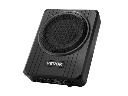 Podsedadlový aktívny subwoofer 8" 400W, slim, vstavaný zosilňovač