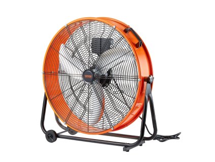 Priemyselný bubnový ventilátor 24 inch 3-rýchlostný 8600 CFM 360° 0-2h