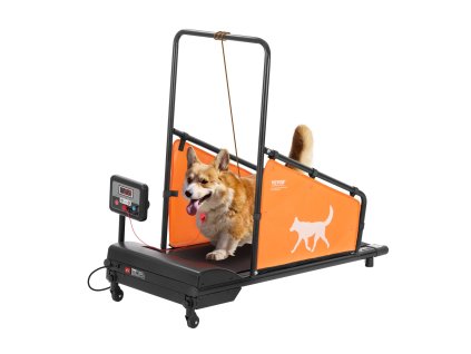 Psí bežecký pás elektrický s lcd displejom, nosnosť 200 lbs, 3 rampy