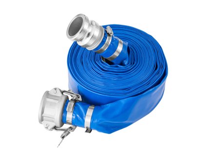 Sací hadicový set 51 mm×19.8 m, 6.1 m, sito, camlock spojky, adaptér