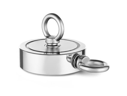 Sada na magnetické lovenie 1400 LBS/635 Kg dvojitý magnet, lano, hák