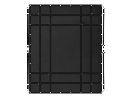 Sieť na náklad 72 in × 57 in, 4 popruhy, karabíny, gumené háčiky