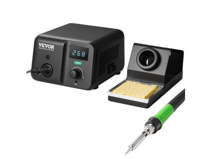 Stanica na spájkovanie 70W, digitálny displej, 122°F-932°F, 5 hrotov