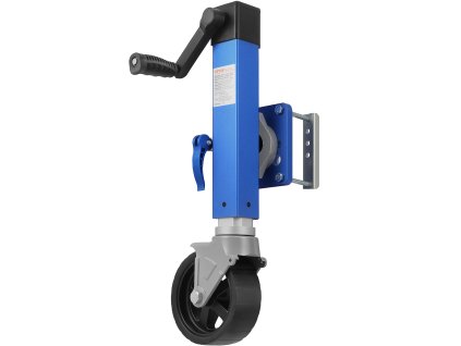 Stojan na príves s pp kolieskom, 1600 lbs, 10" zdvih, otočný
