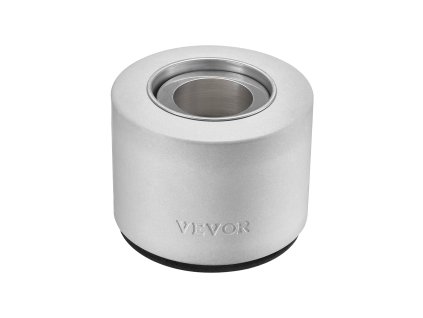 Stolové ohnisko z betónu, prenosný horák na lieh, valcové, s krytom