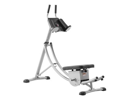 Stroj na brušné svaly, nastaviteľný a skladací, nosnosť 440 lbs