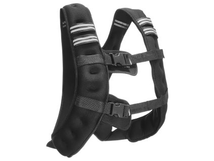 Závažová vesta 12 lbs s reflexným pásikom a nastaviteľnou prackou