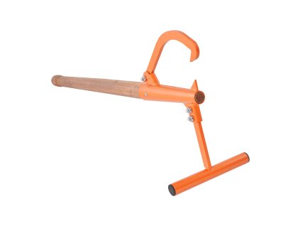 Zdvihák guľatiny 46.5 in, drevená rukoväť, valček s hákom 15" priemer