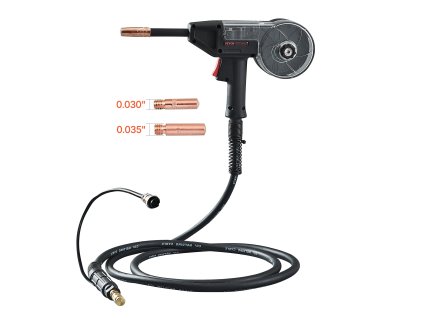 Cievková zváracia pištoľ 200Amp 10FT kábel pre 0.030"/0.035" drôt