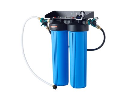 Deionizačný systém vody na umývanie áut s tds metrom, dvojitý výstup