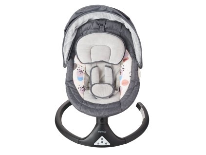 Detská hojdačka 5 rýchlostí, 3 polohy, diaľkové, 0-9 months/0-20 lbs