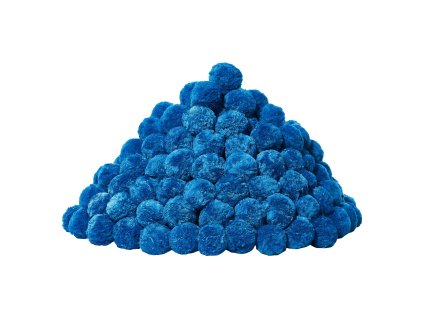 Filtračné guličky do pieskového filtra 1.4 kg, modré polyesterové