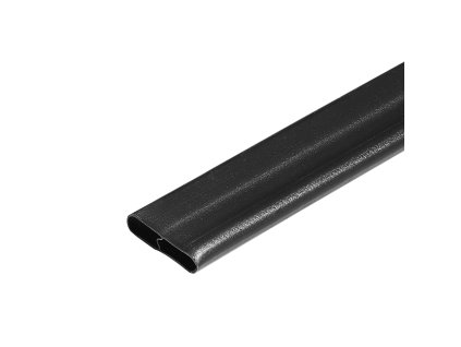 Lamely do pletiva dvojstenné hdpe so spodným zámkom na 6' plot čierne