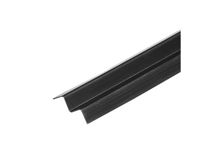 Lamely do pletiva, spodné zámky, jednostenné hdpe, pre 6' plot, čierne