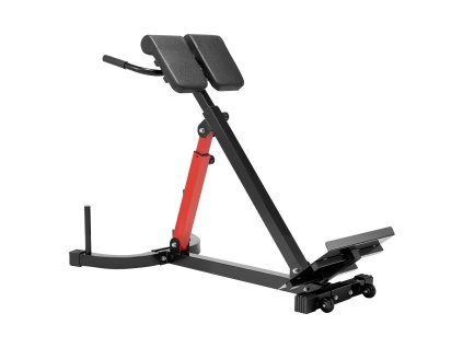 Lavica na hyperextenziu nastaviteľná, nosnosť 350 lbs, multifunkčná