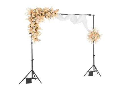 Nastaviteľný stojan na pozadie 7×10 ft, prenosný s 3 priečkami