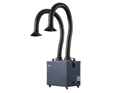 Odsávač výparov pri pájaní 275 W, 380 m³/h, 4-stupňové filtre