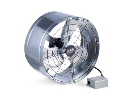 Odvetrávací štítový ventilátor 15 inch 1300CFM 1850 Sq.Ft pozinkovaný