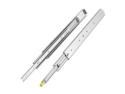 Pár posuvov do zásuvky plné vysunutie, 500 lbs, 16–60 in, zámok