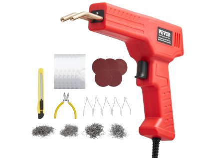 Pištoľ na zváranie plastov 100W s 800PCS nýtmi a LED svetlom